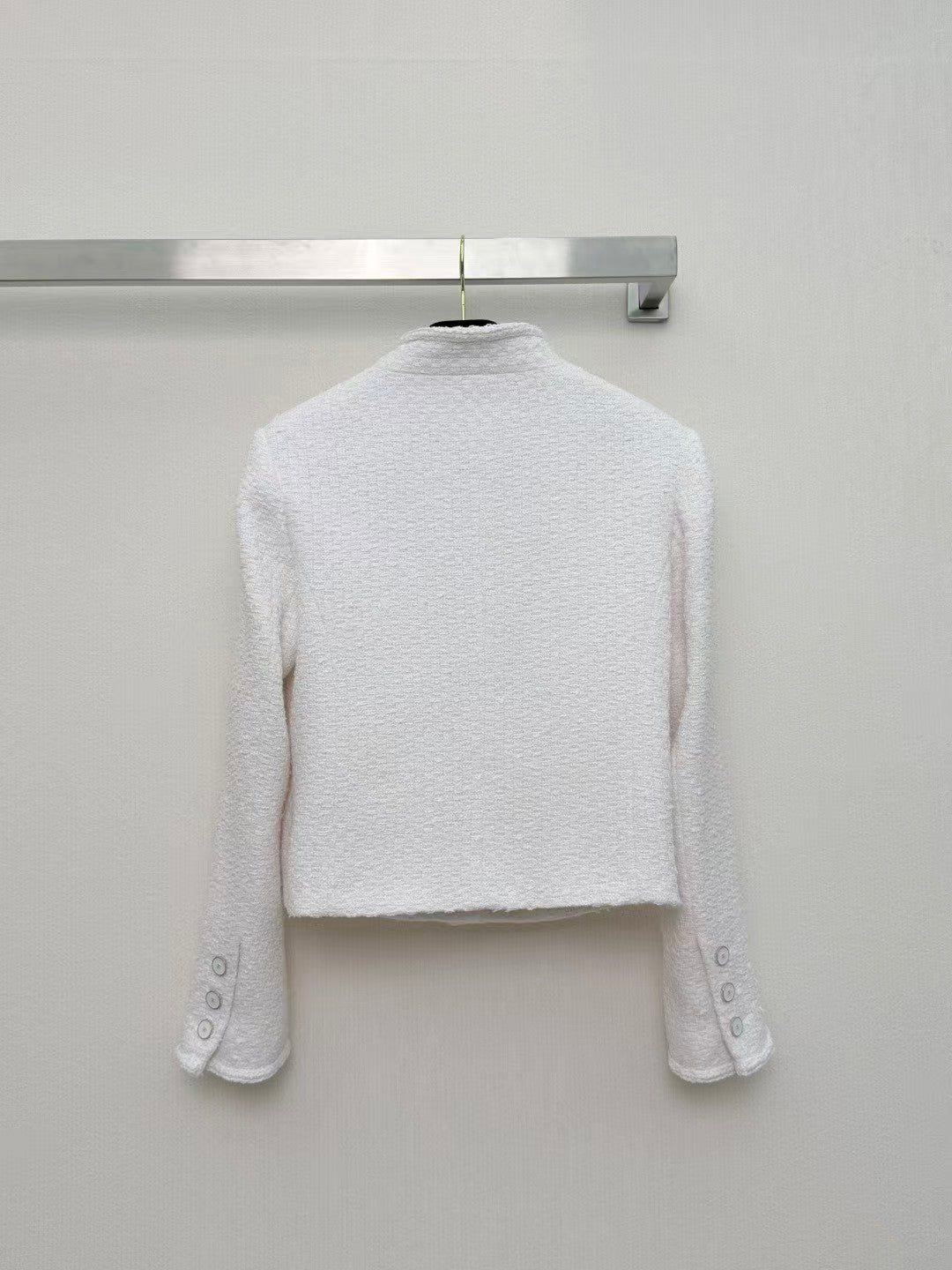 26SS White Tweed Jacket