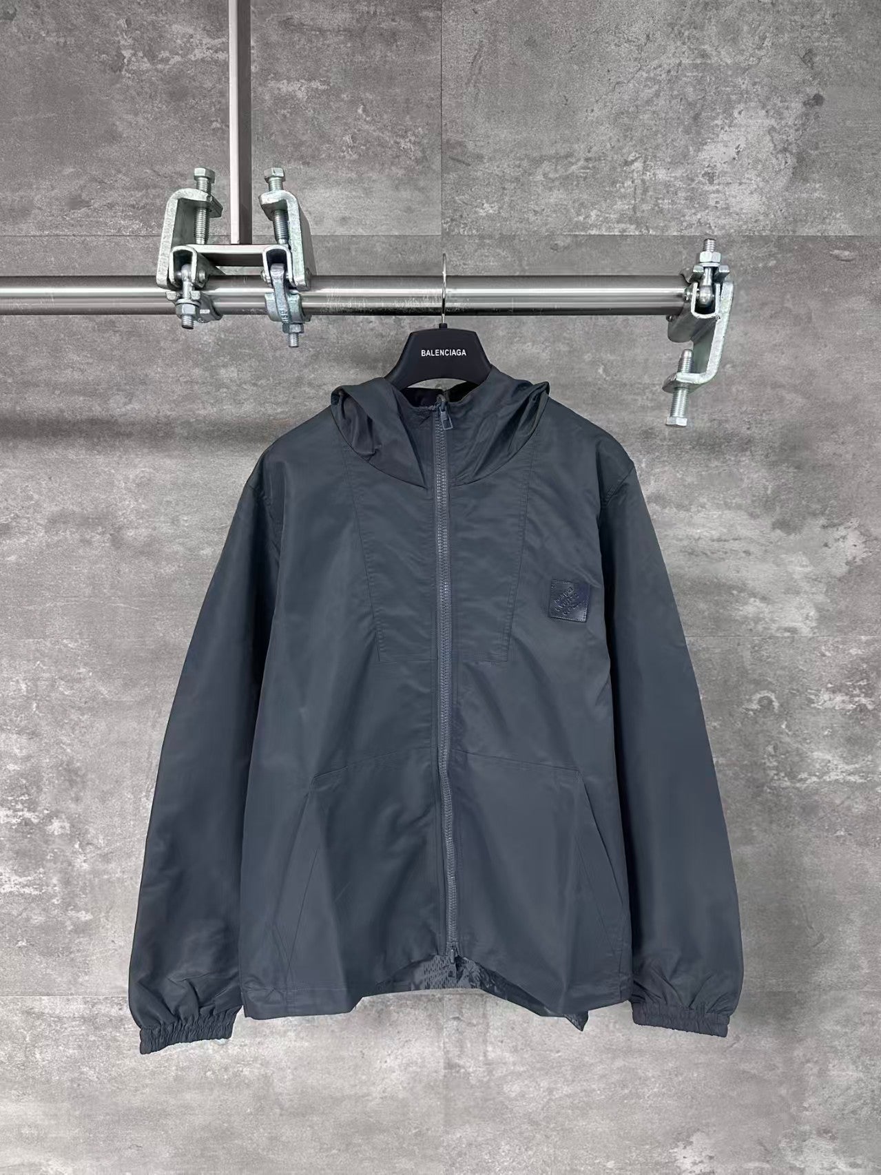 26SS Double-sided Monogram Jacquard Windproof Jacket