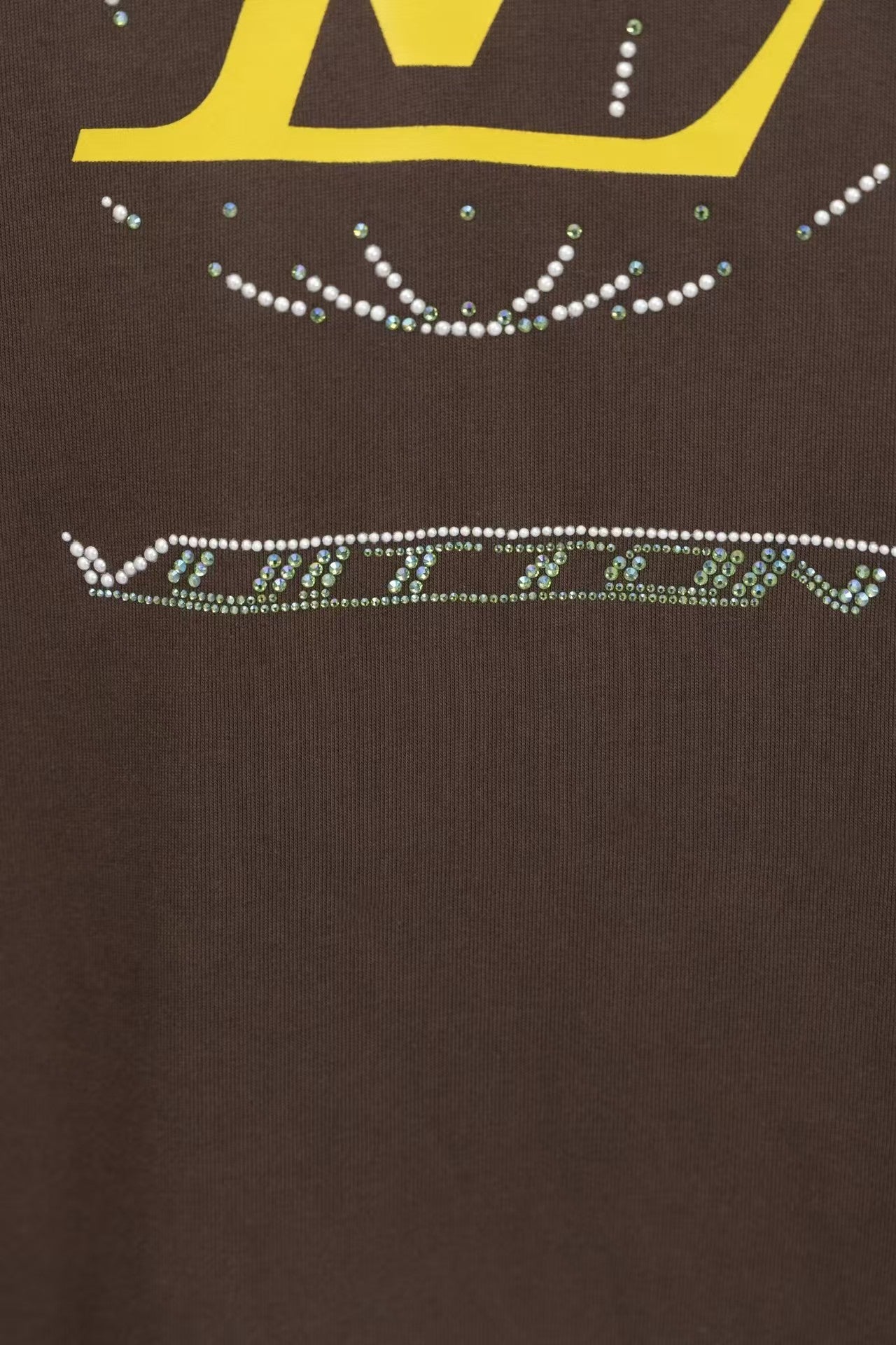 26SS Route Lyon Stone Decoration T-shirt
