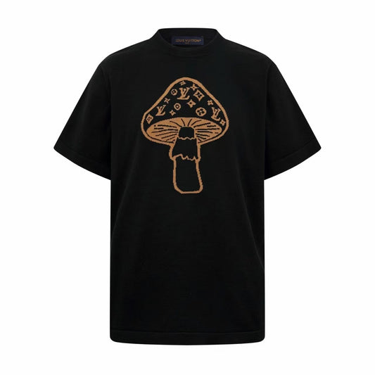26SS Mushroom Inlay Logo T-shirt