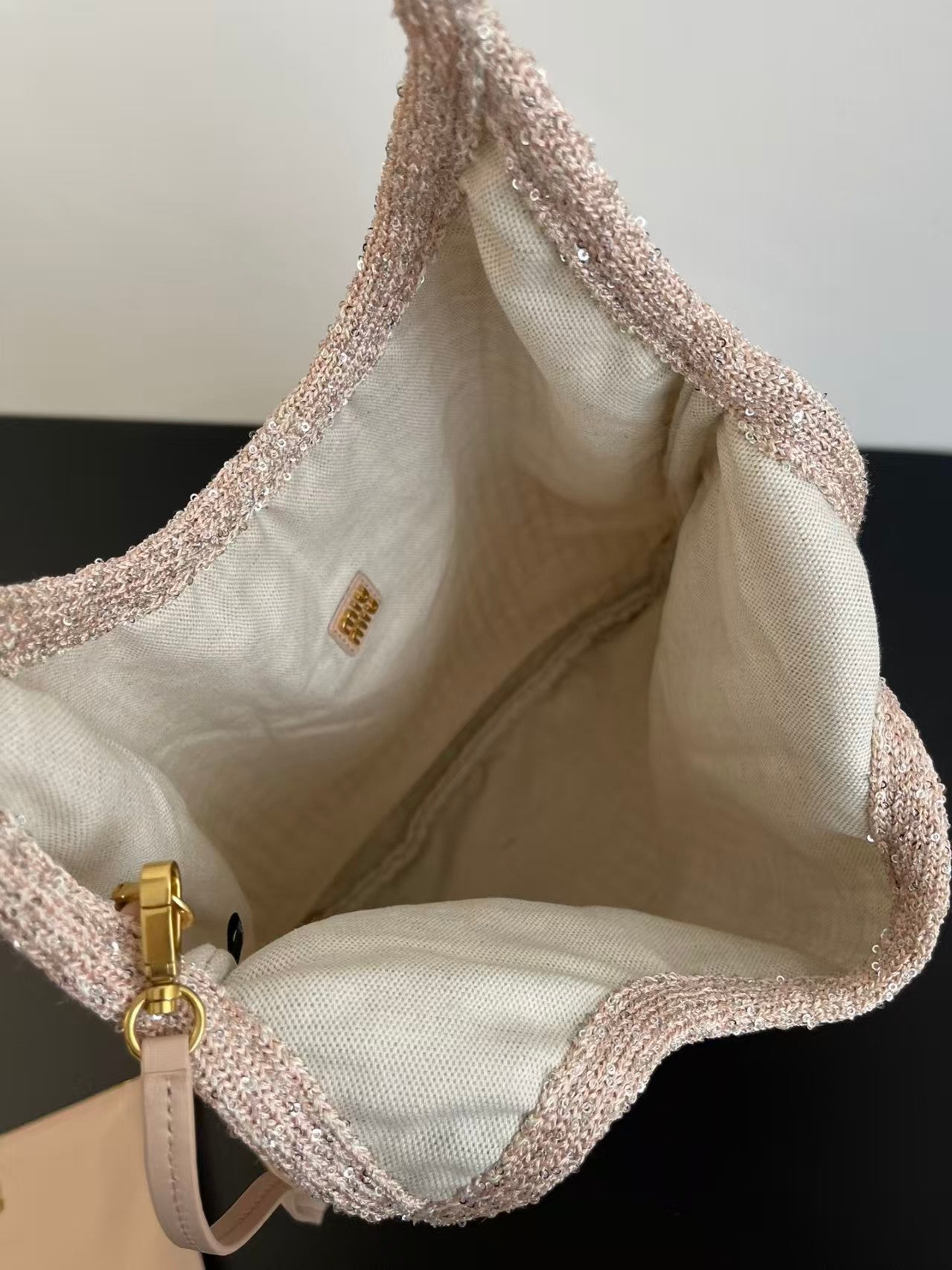 New Sequin Mesh Bag
