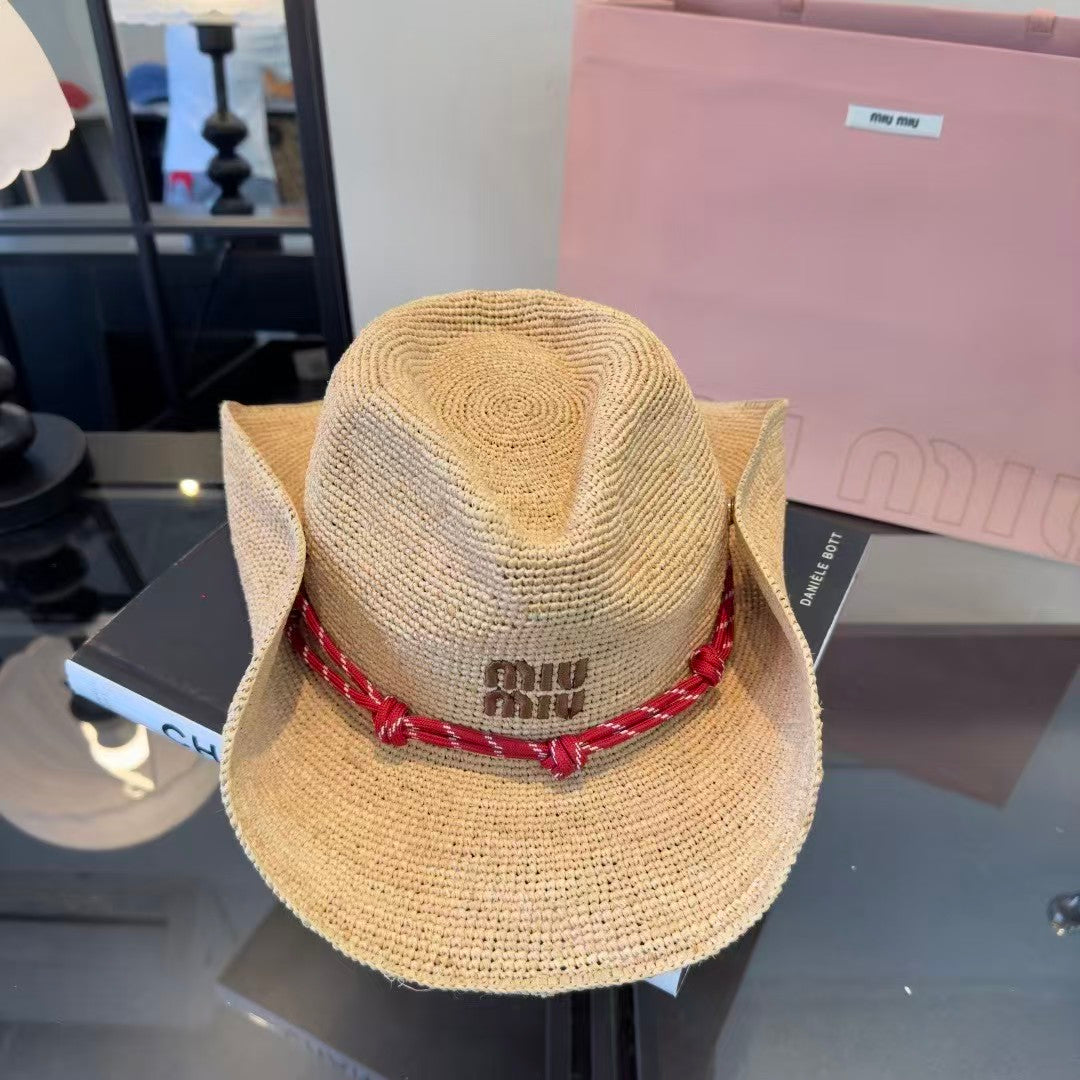 SS26 Raffia Top Hat