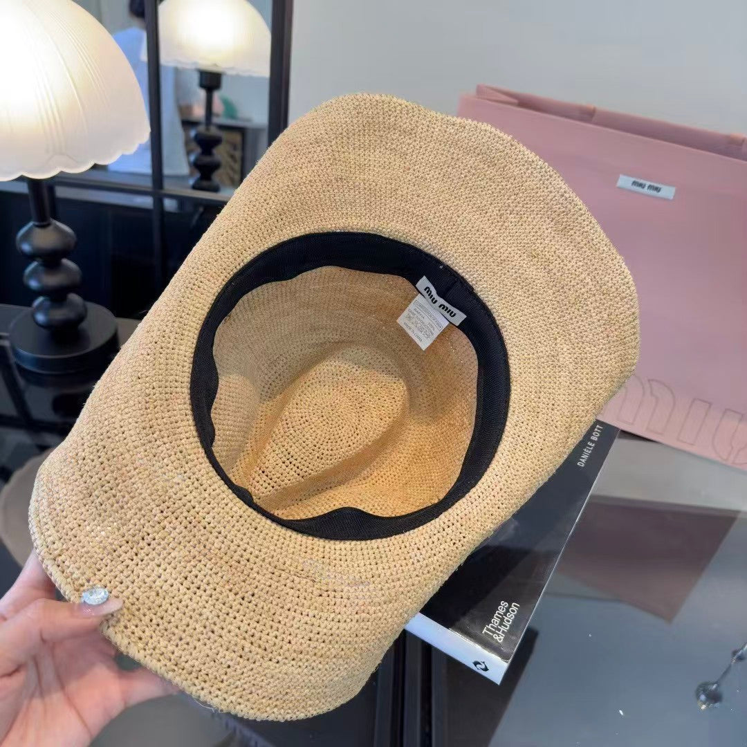 SS26 Raffia Top Hat