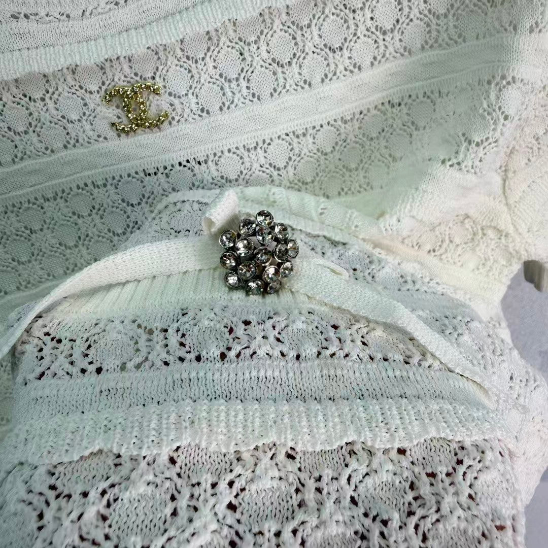 26SS Crewneck Short-Sleeve Knit