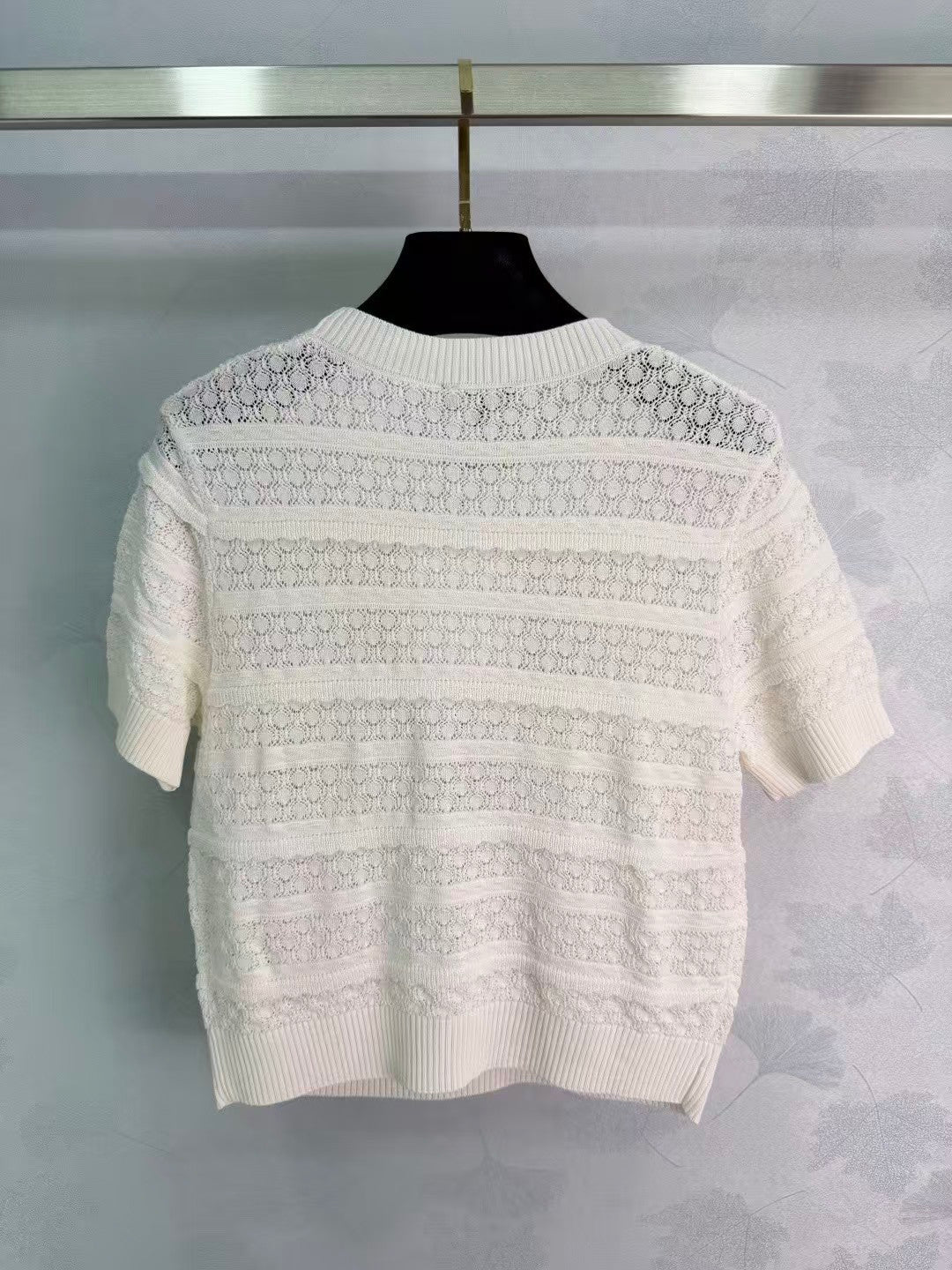 26SS Crewneck Short-Sleeve Knit