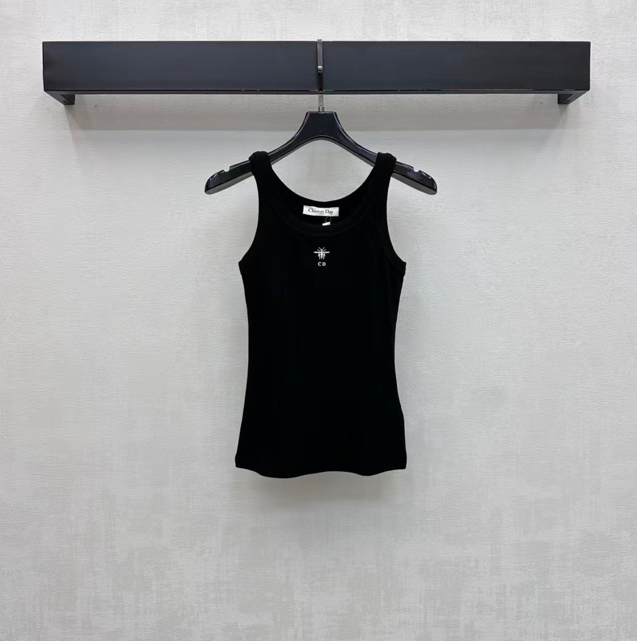 26SS Embroidered Slim-Fit Vest