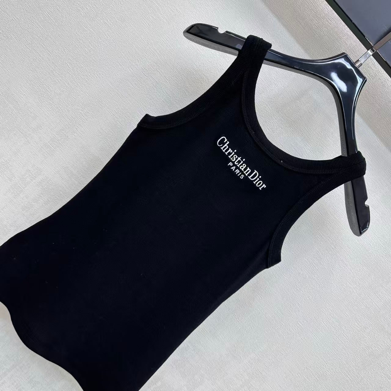 26SS Embroidered Slim-Fit Vest