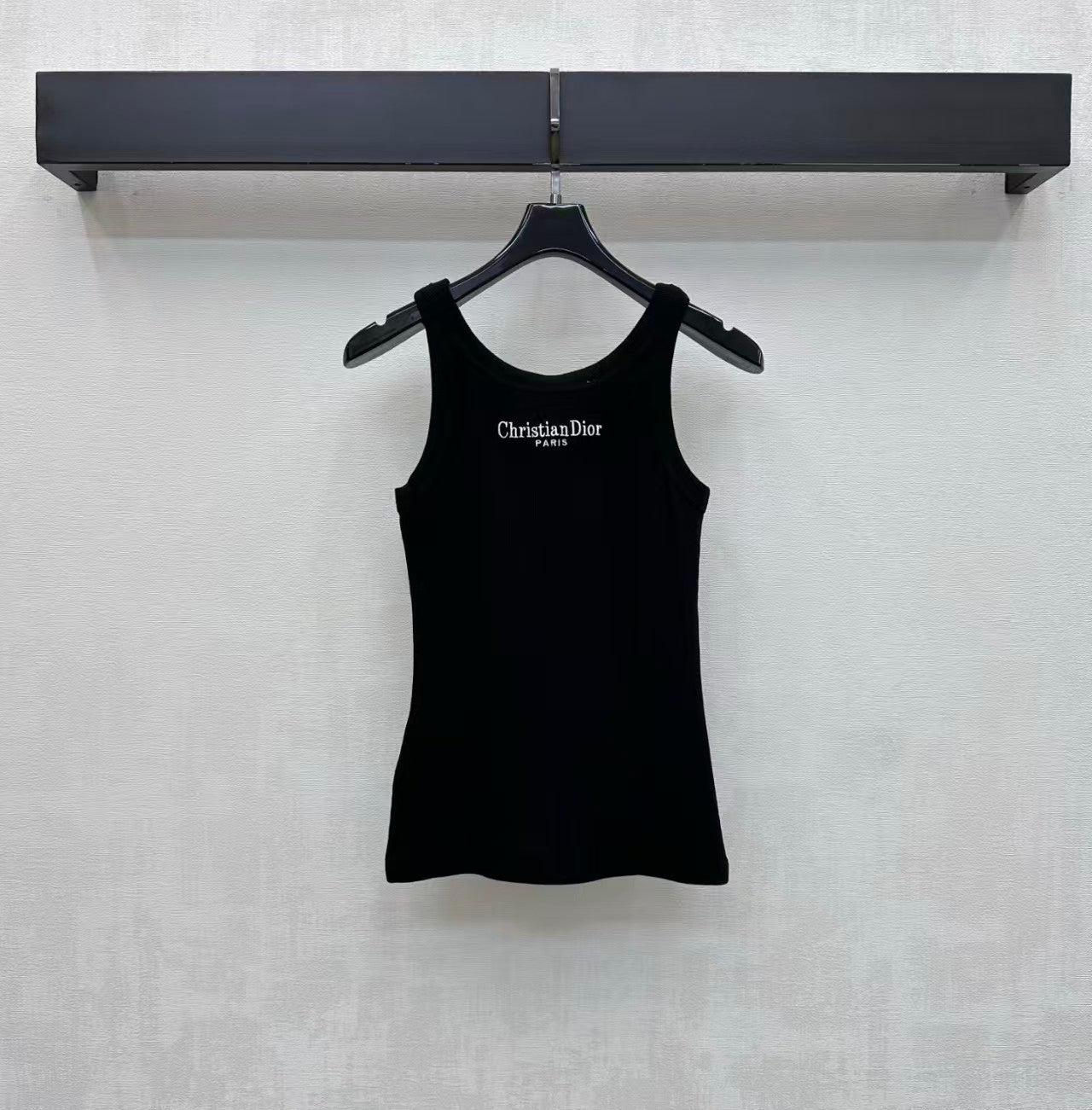 26SS Embroidered Slim-Fit Vest