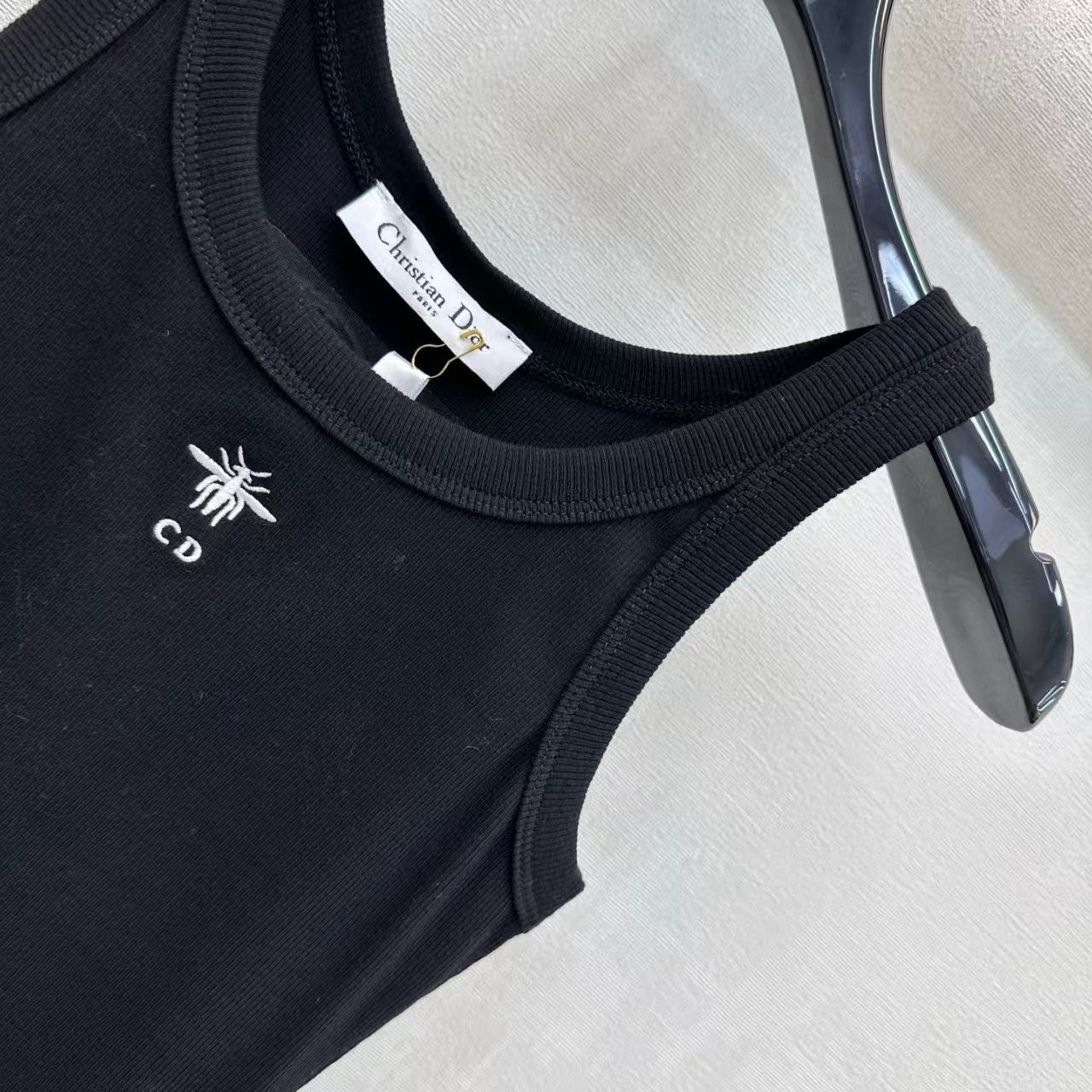 26SS Embroidered Slim-Fit Vest
