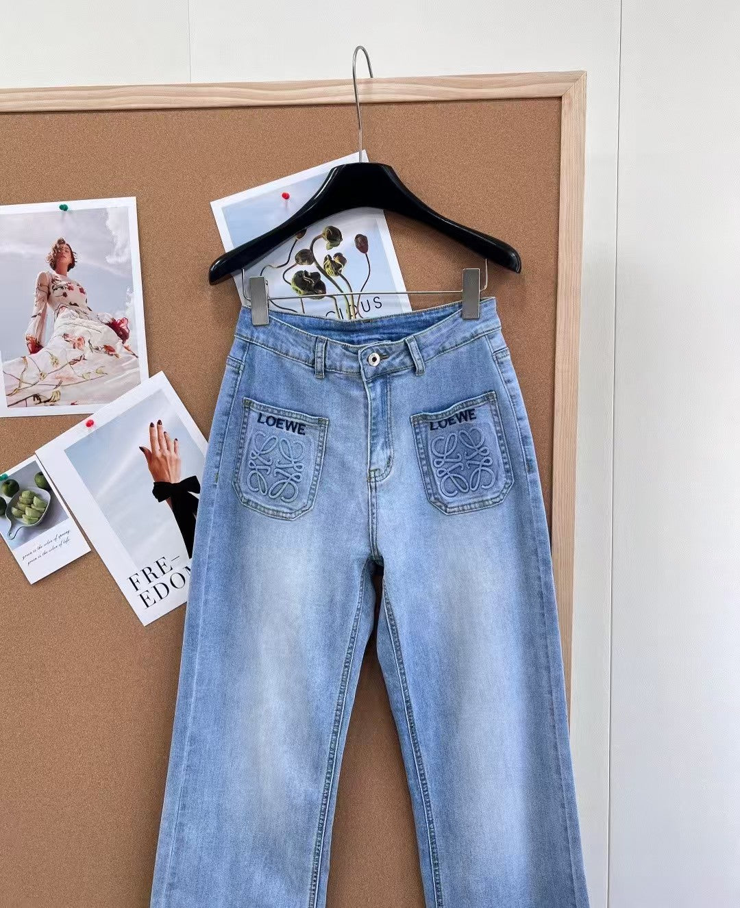 26SS New Pocket-Embroidered Jeans