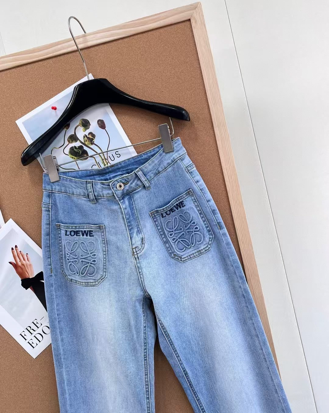 26SS New Pocket-Embroidered Jeans