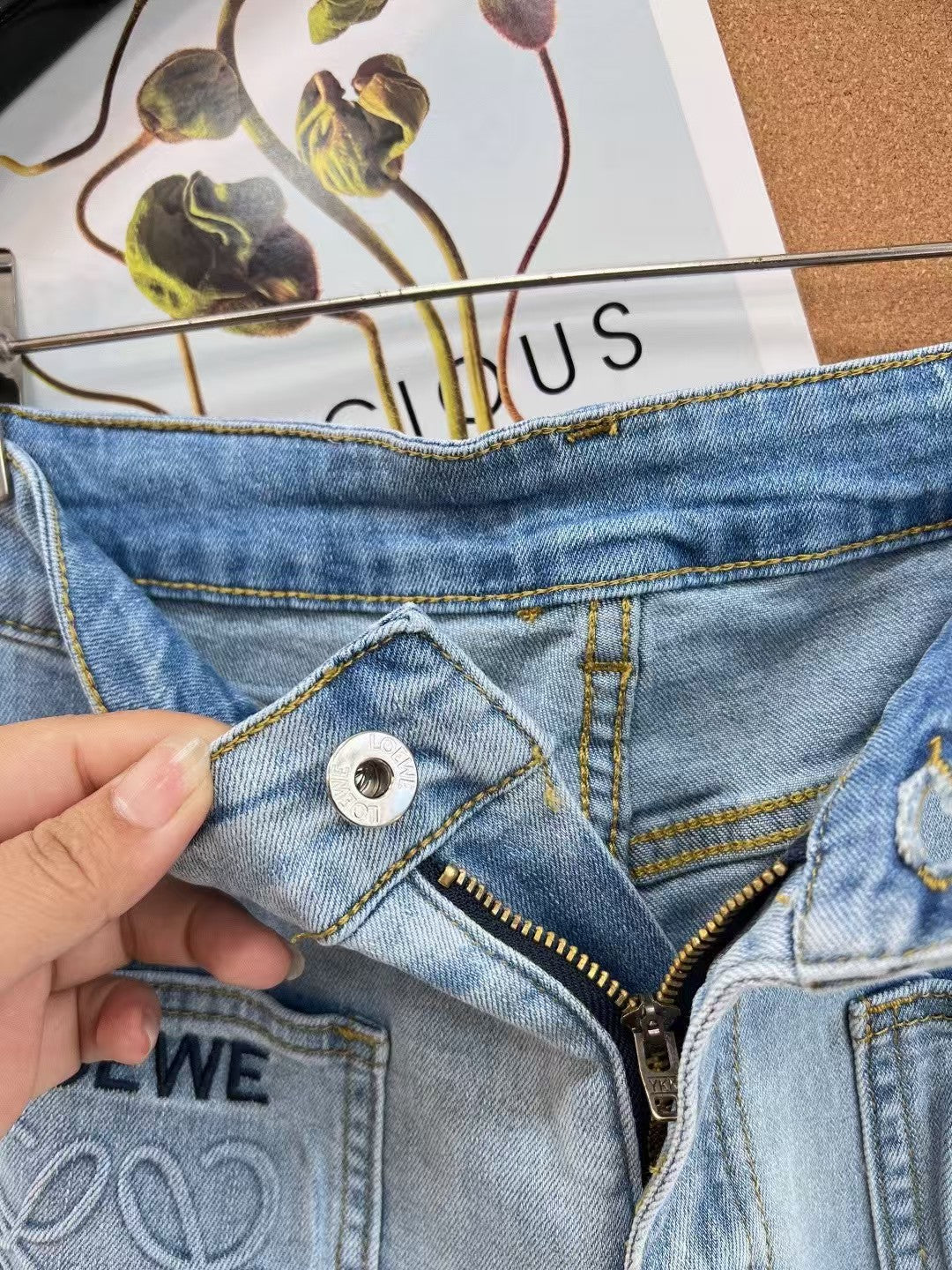 26SS New Pocket-Embroidered Jeans