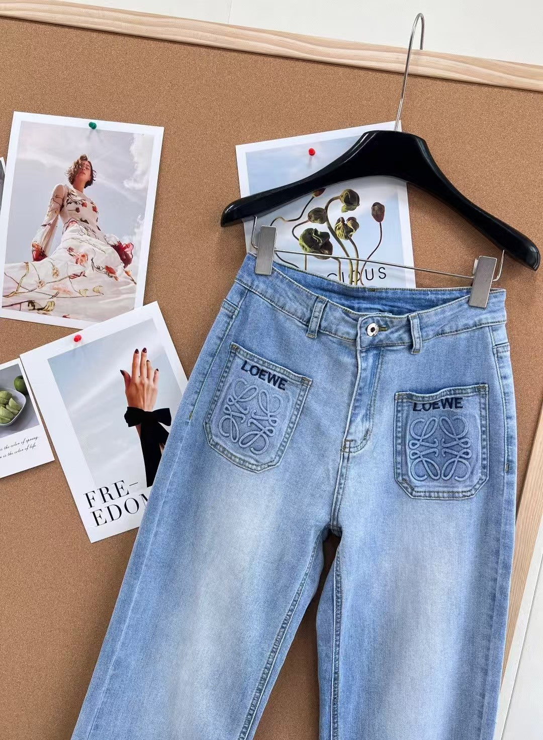 26SS New Pocket-Embroidered Jeans