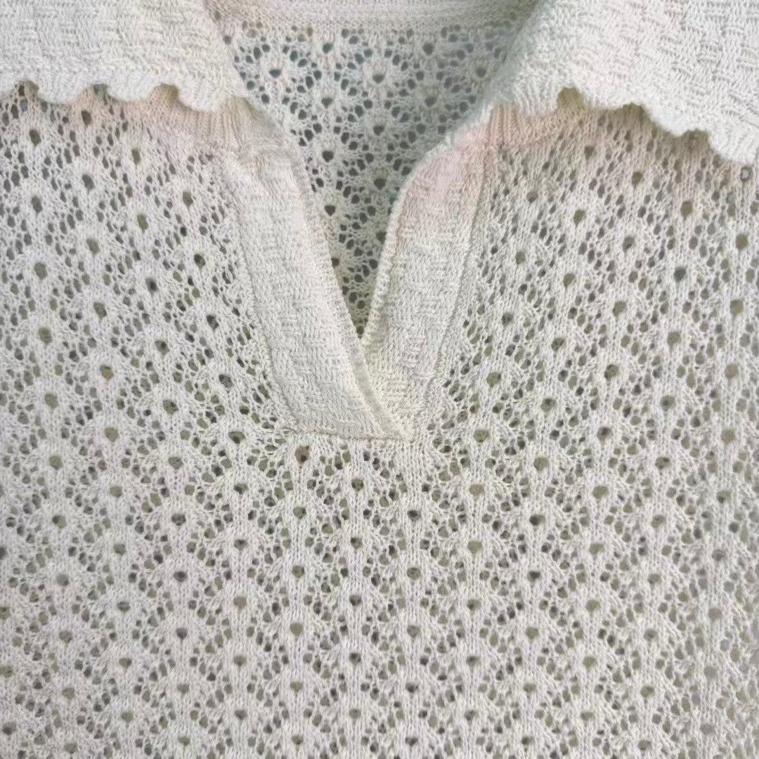 26SS New Crochet Top