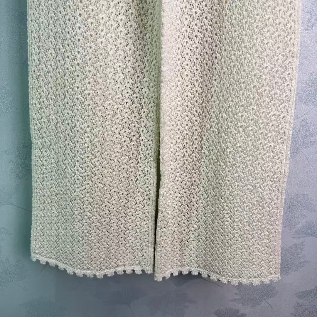 26SS New Crochet Trousers
