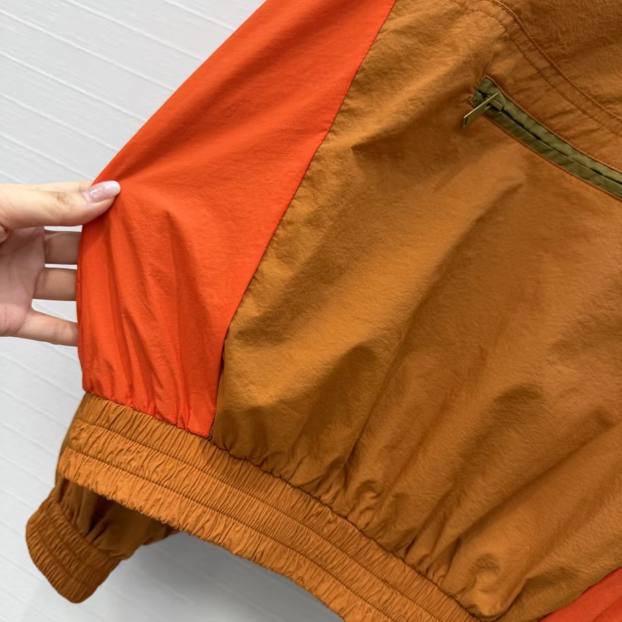 26SS New Color-Block Technical Sweatshirt