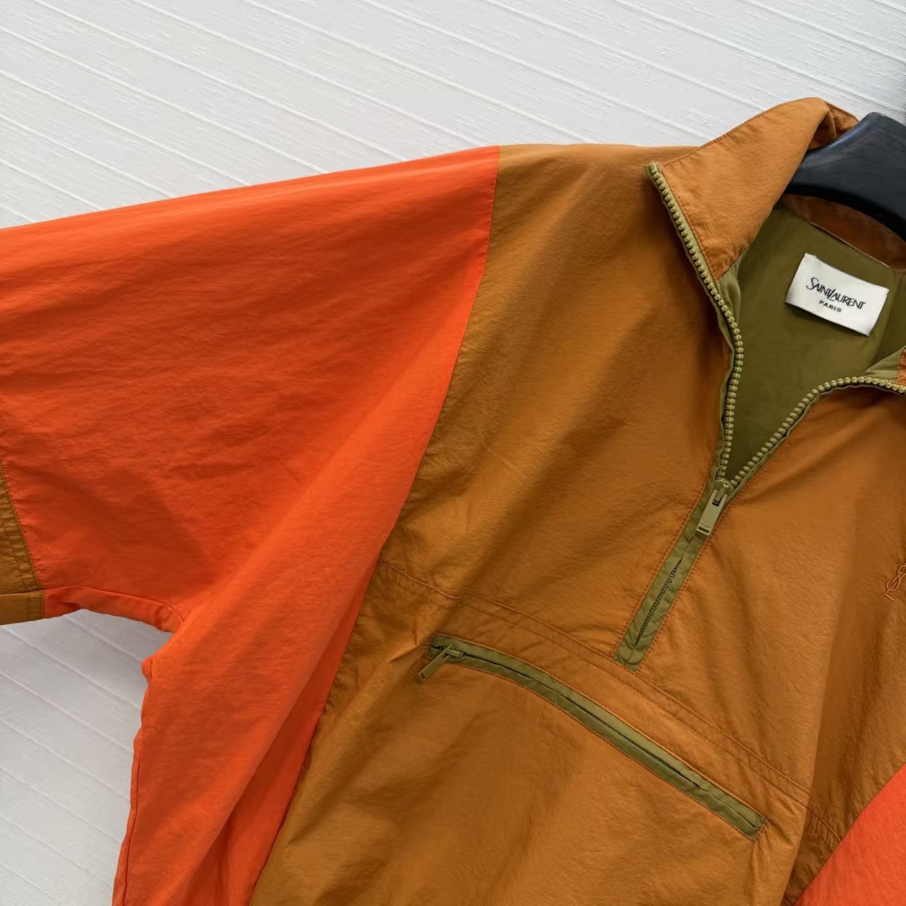 26SS New Color-Block Technical Sweatshirt