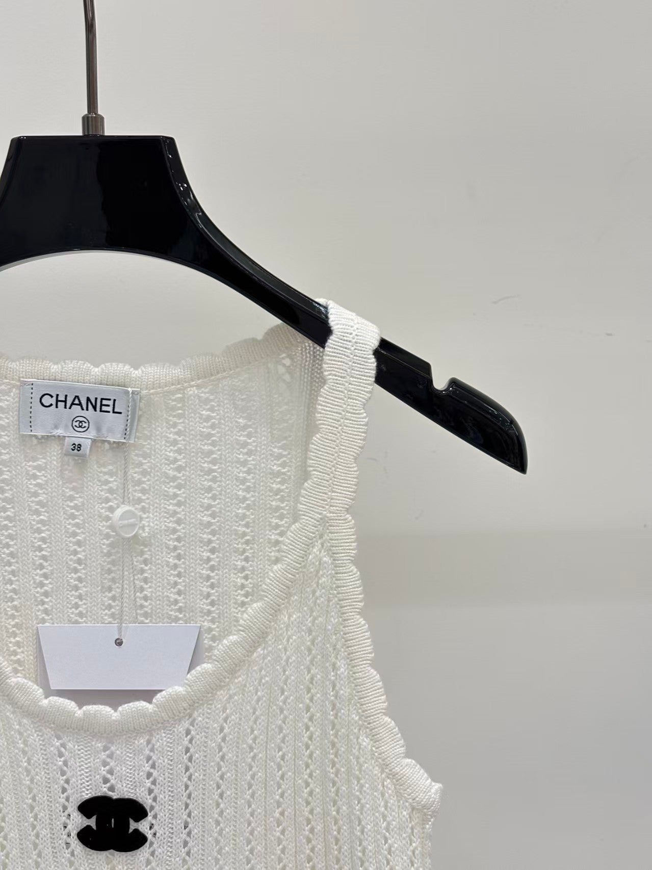 26 New Letter Logo Embroidered Jacquard Knit Vest