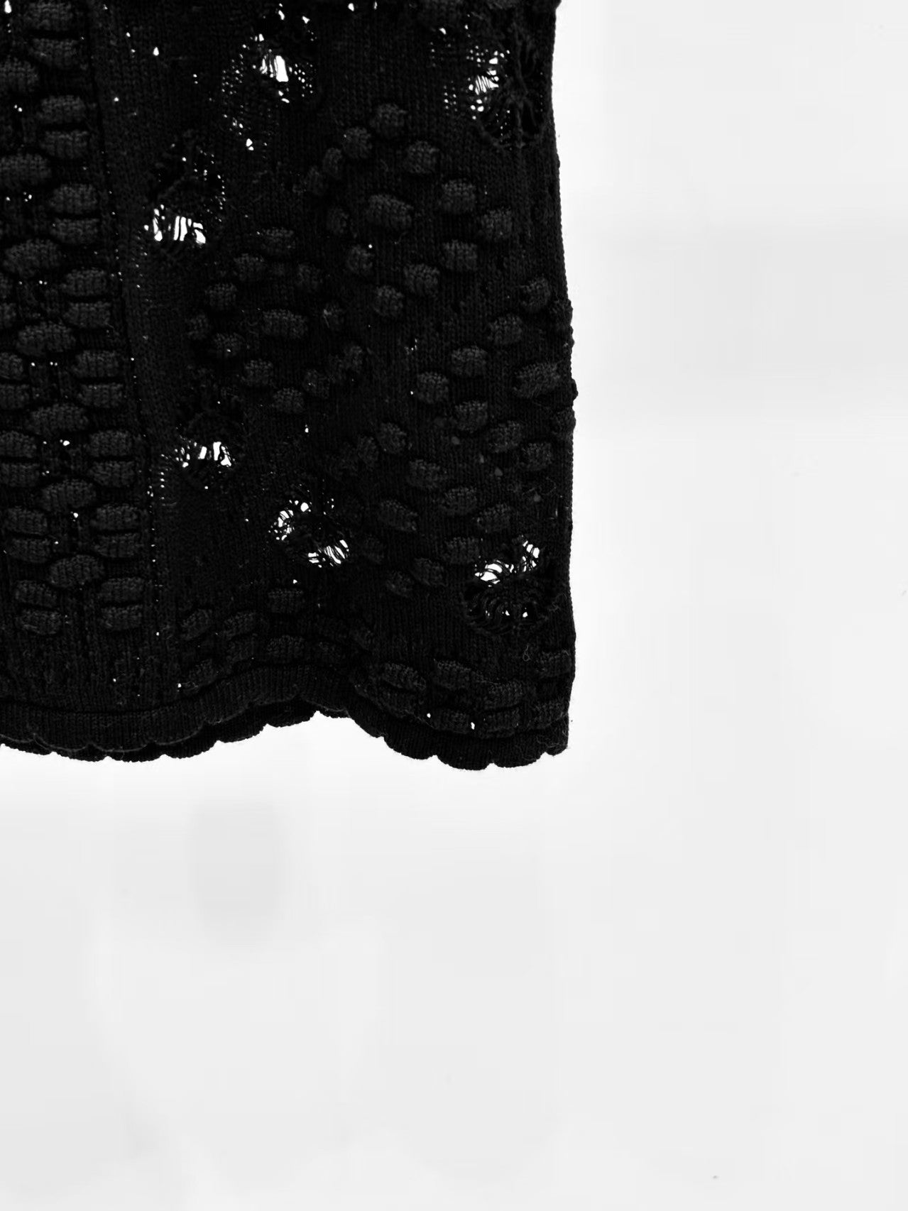 26 New Letter Logo Embroidered Jacquard Knit Vest