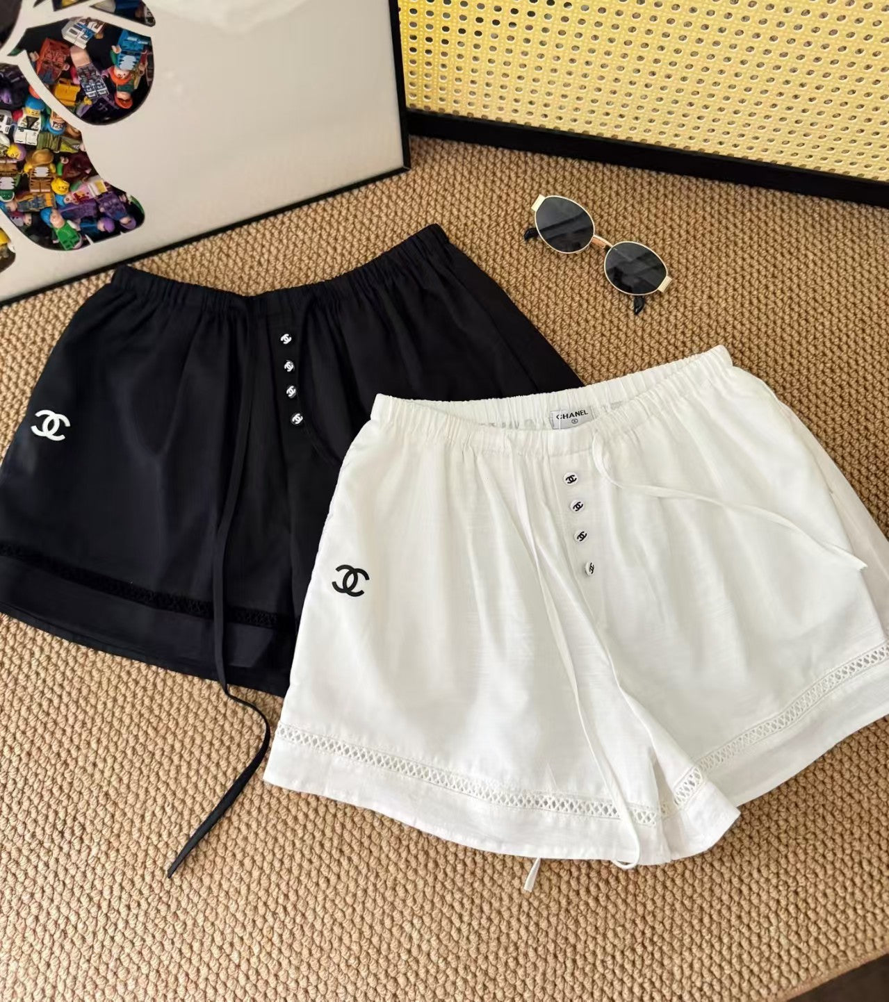 26 New Resort-Style Linen Drawstring Shorts