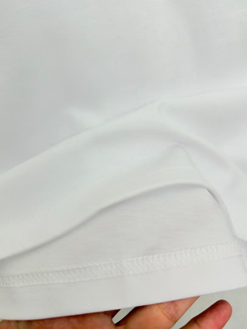 26 New Bow-Print Crew-Neck Short-Sleeve Top