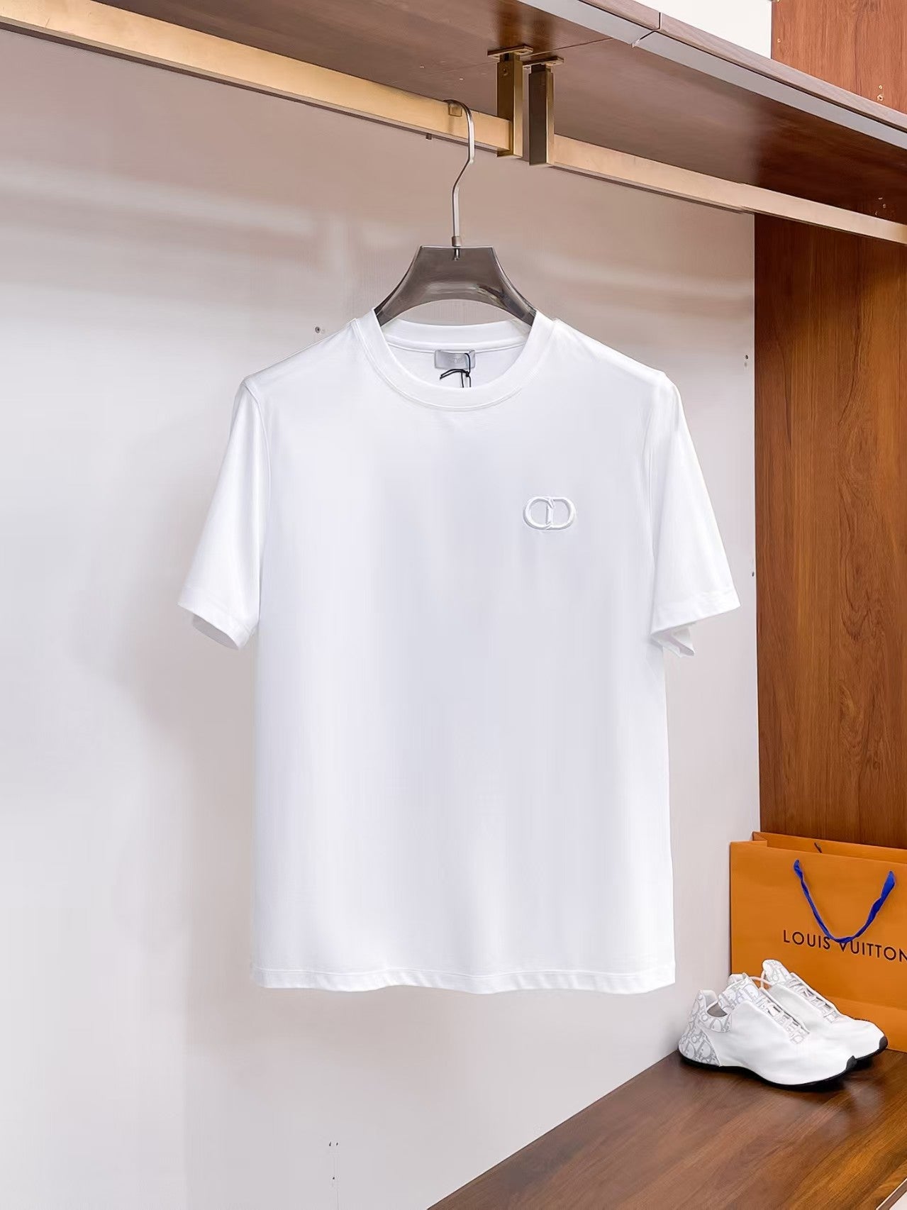 26 New Classic Letter Embroidery T-Shirt