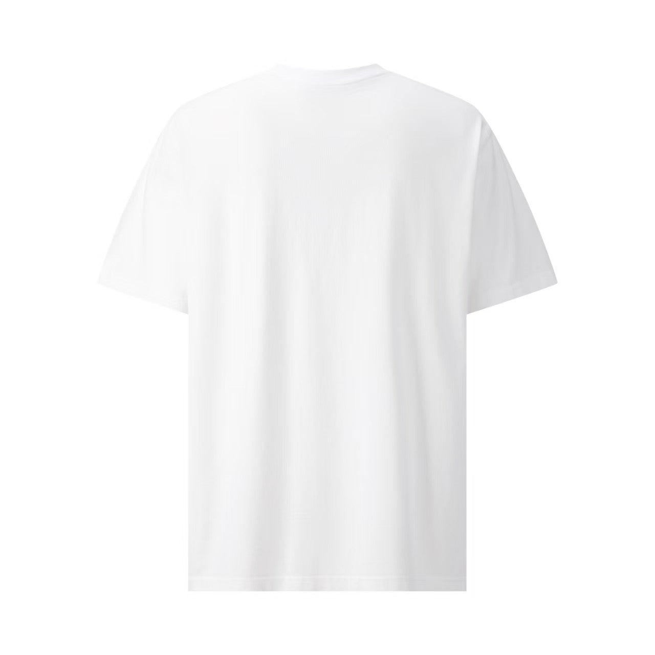 26 New Washed & Distressed T-Shirt with Pocket and Leather Patch