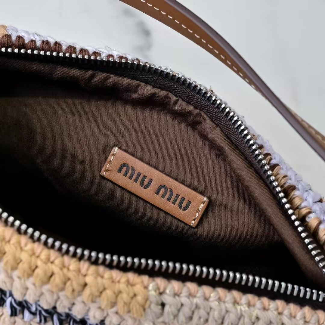 New Rainbow-Woven Lunch Bag