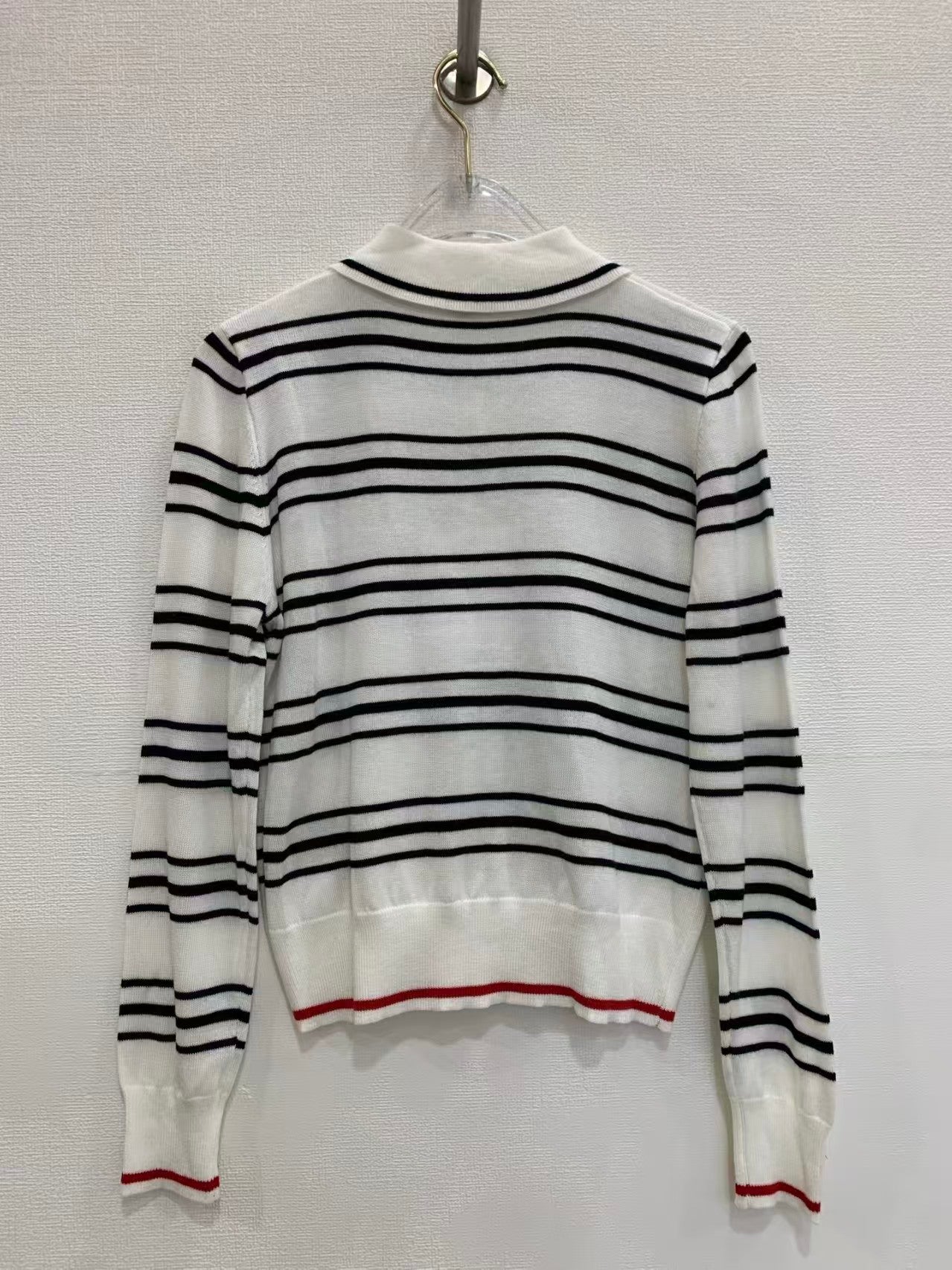 26 New Striped Knit Cardigan