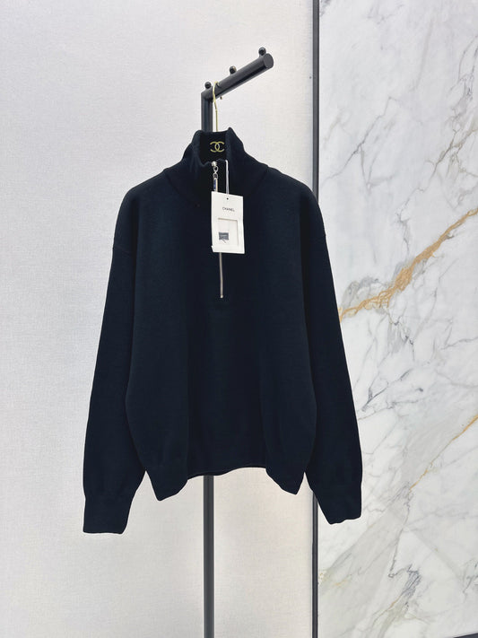 26 New Zip-Up Knit Sweatshirt
