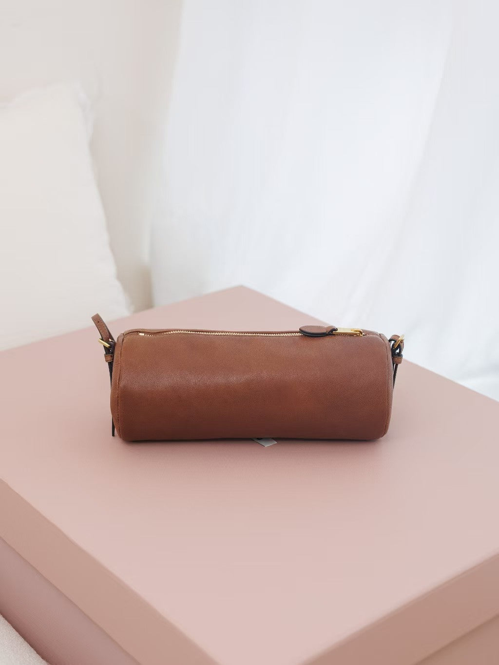 26 New Leather Cylinder Bag