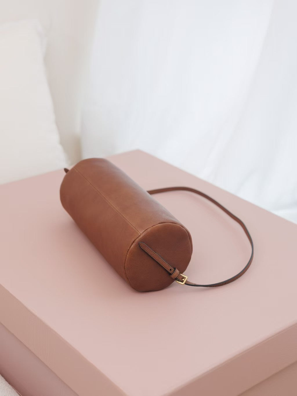 26 New Leather Cylinder Bag