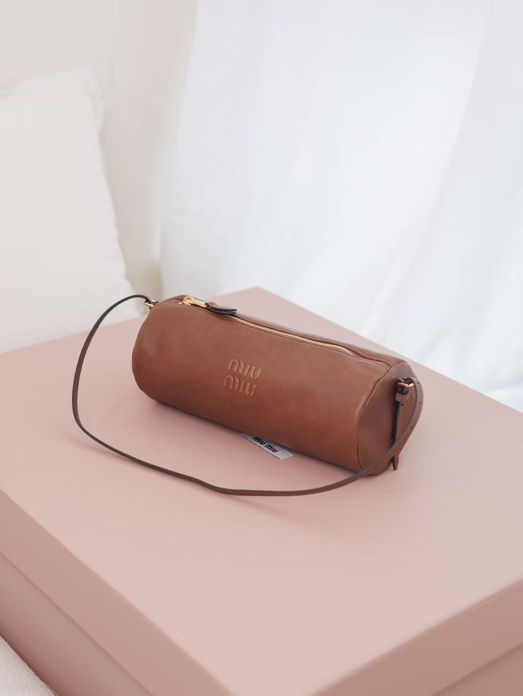 26 New Leather Cylinder Bag