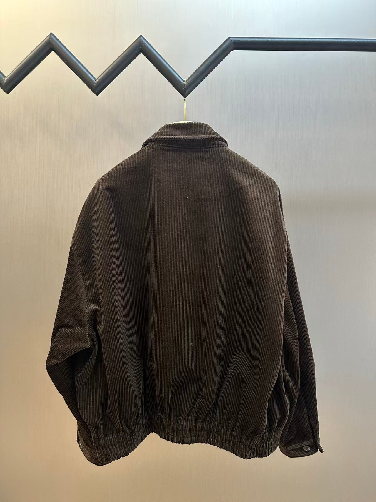 26 New Letter-Embroidered Corduroy Jacket