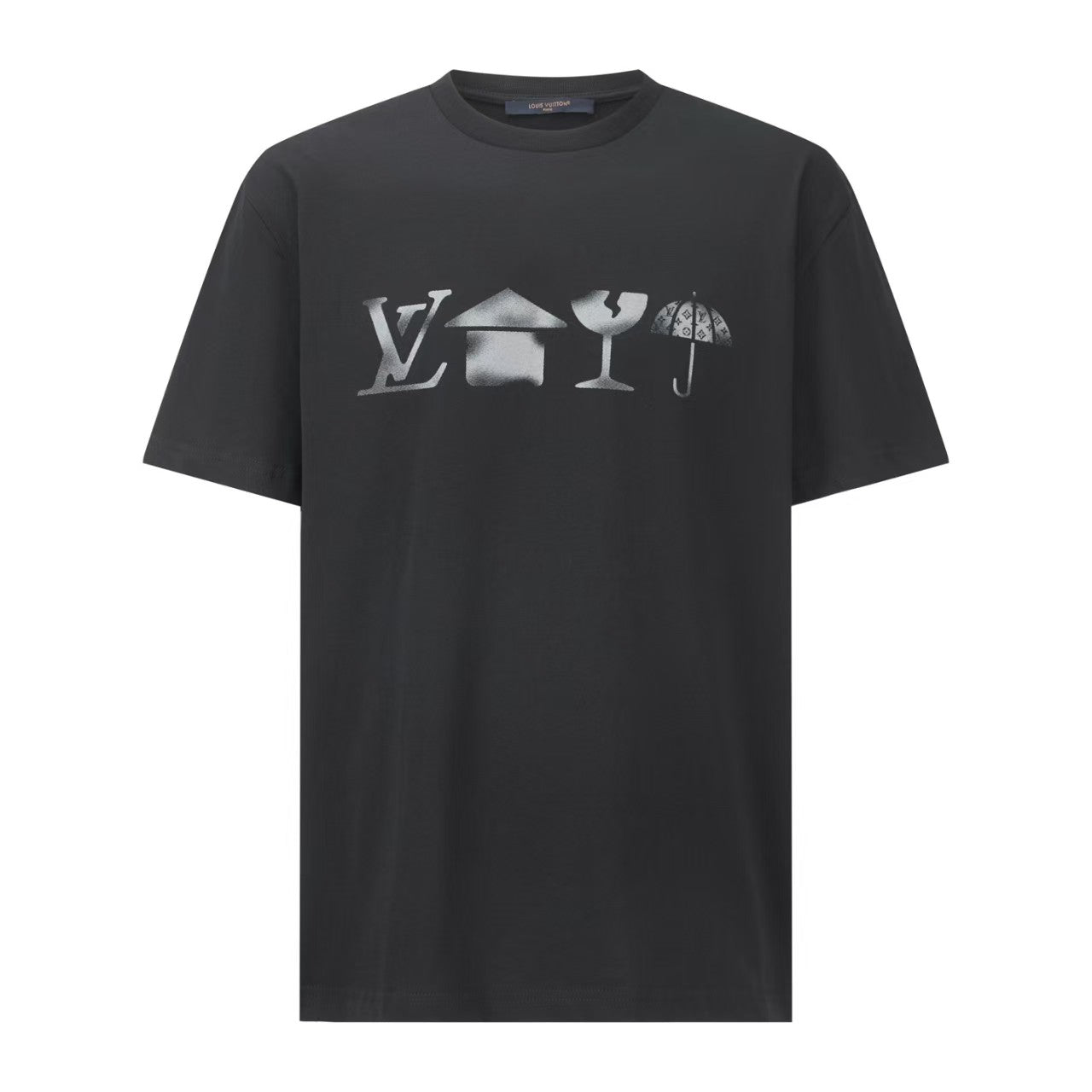26 Direct-print logo short-sleeved shirt
