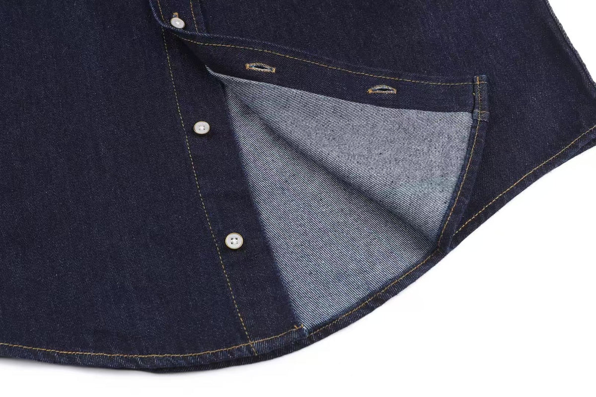 26 Collared Denim Shirt