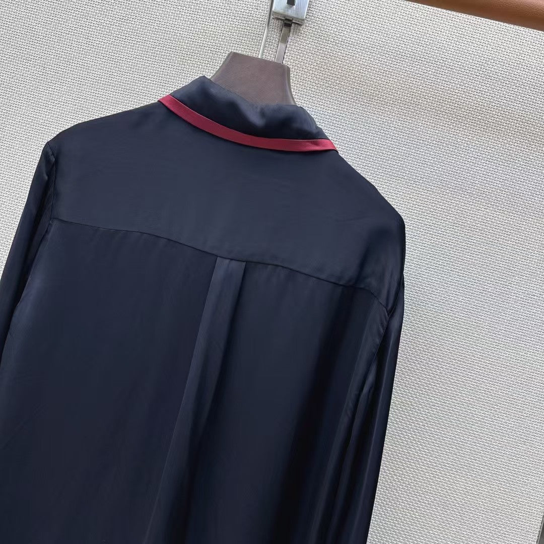 26FW NEW Color Block Collared Shirt