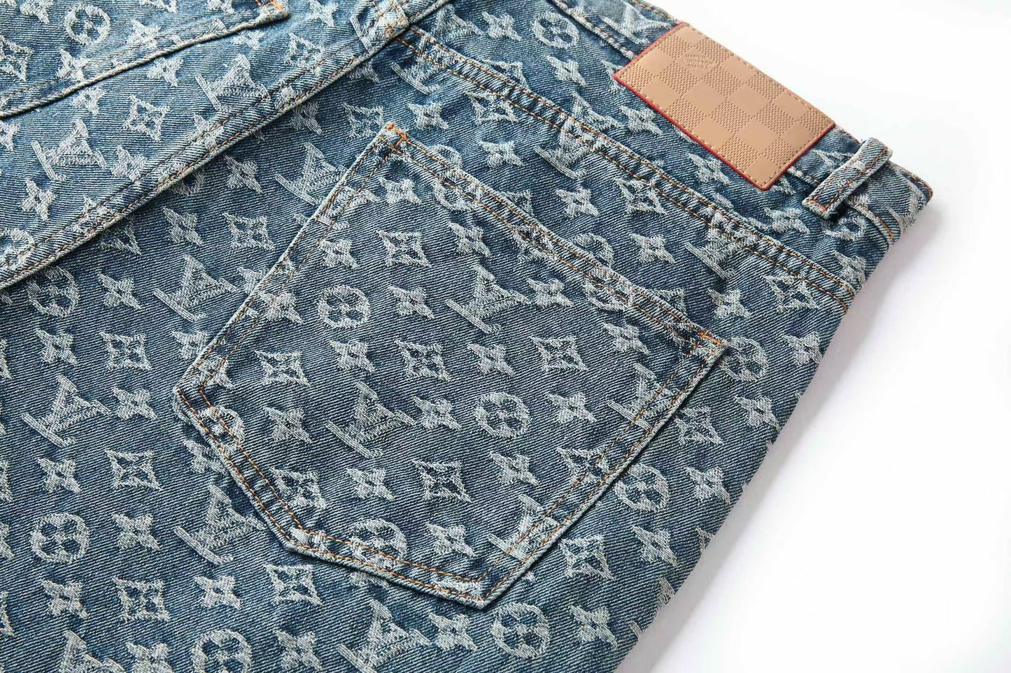 26 New Jacquard Trim Jeans