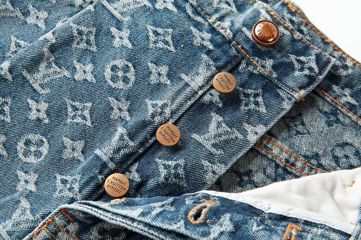 26 New Jacquard Trim Jeans