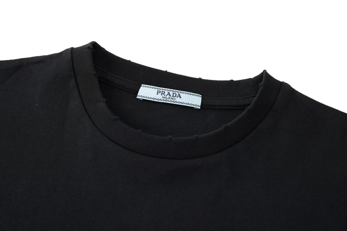 26 New Washed Steel Label Short-Sleeve T-Shirt