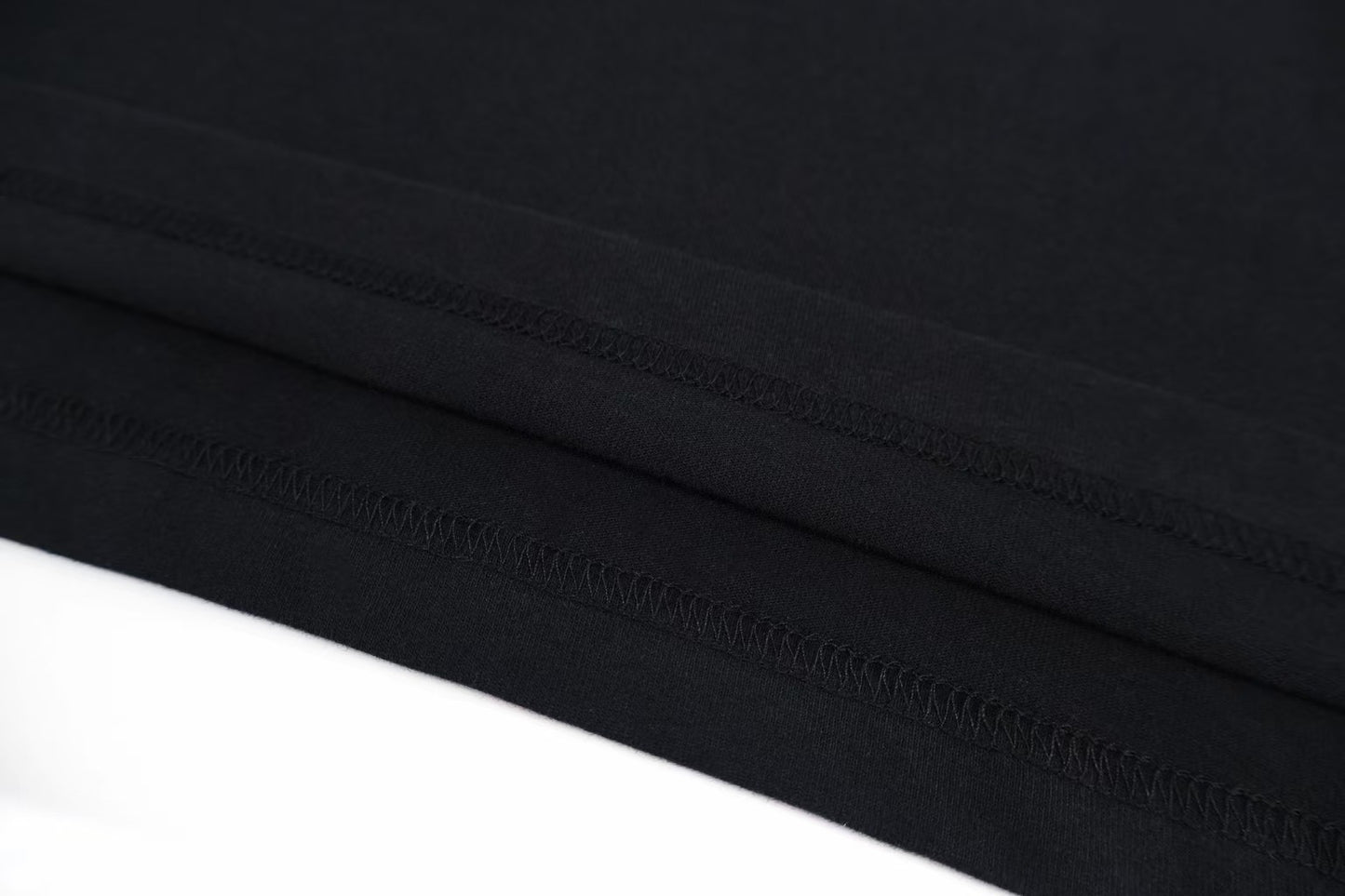26 New Double-Layer T-Shirt with Water Drop Cross Design