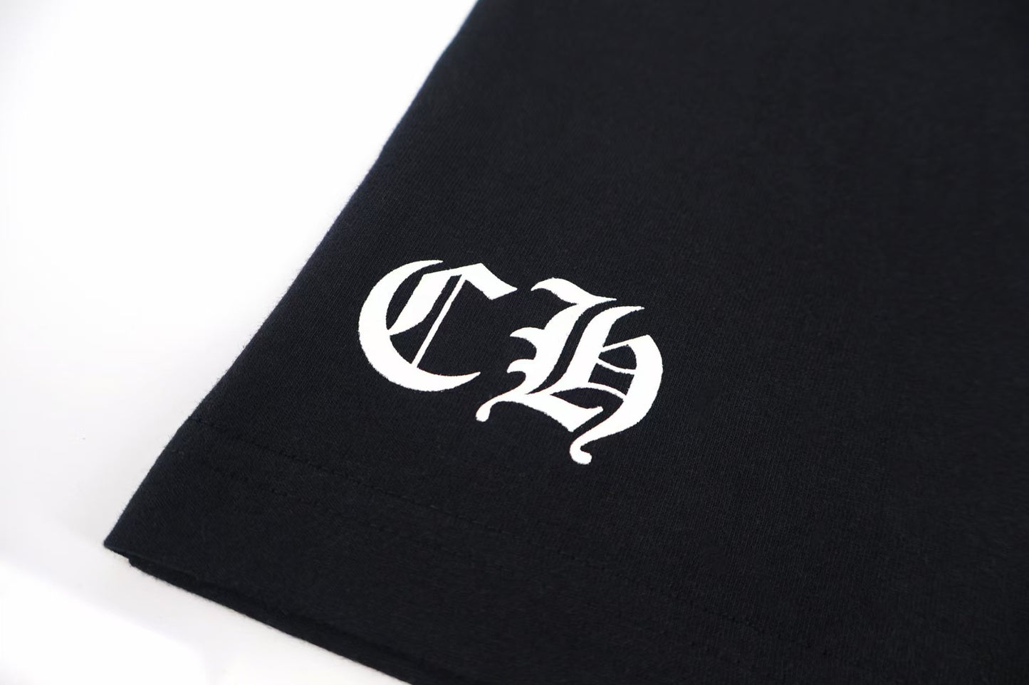 26 New Double-Layer T-Shirt with Water Drop Cross Design