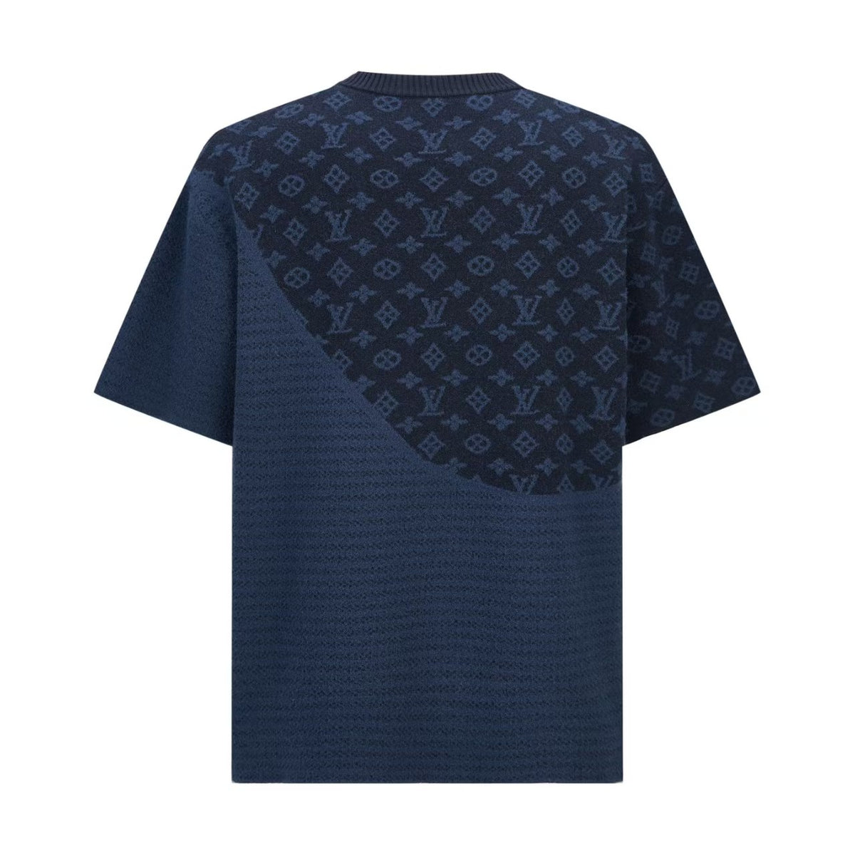 26 New Knitted Jacquard Logo Short-Sleeve T-Shirt