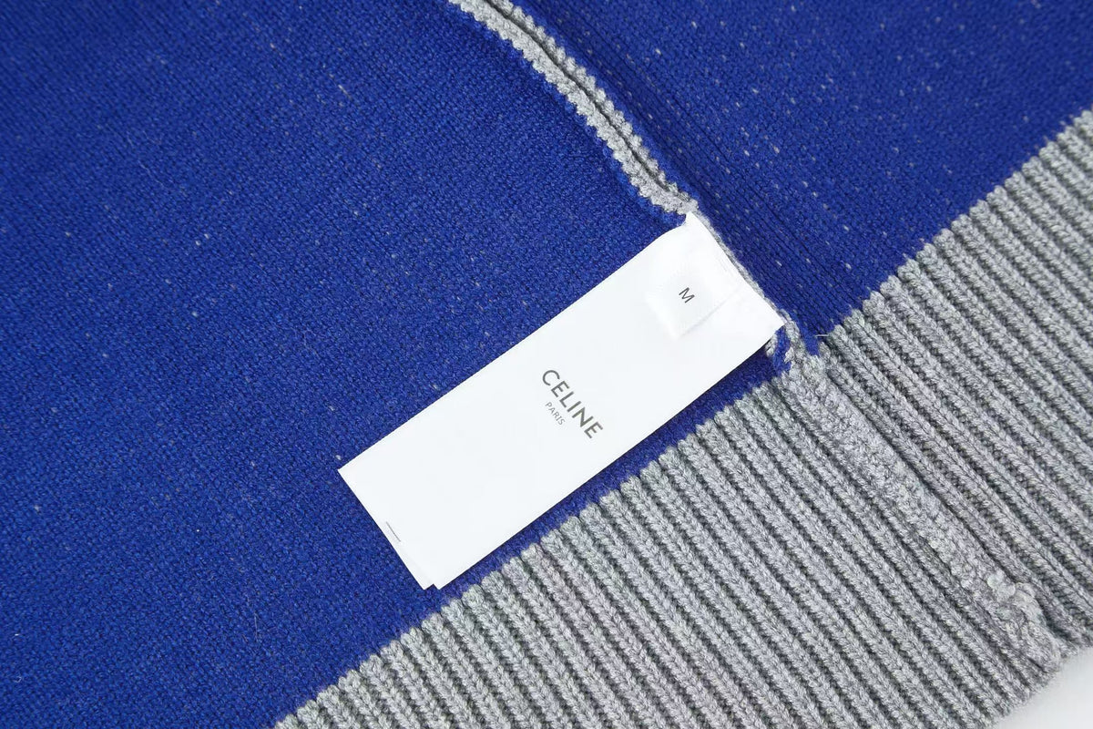 26 New Jacquard Logo Knit Hoodie