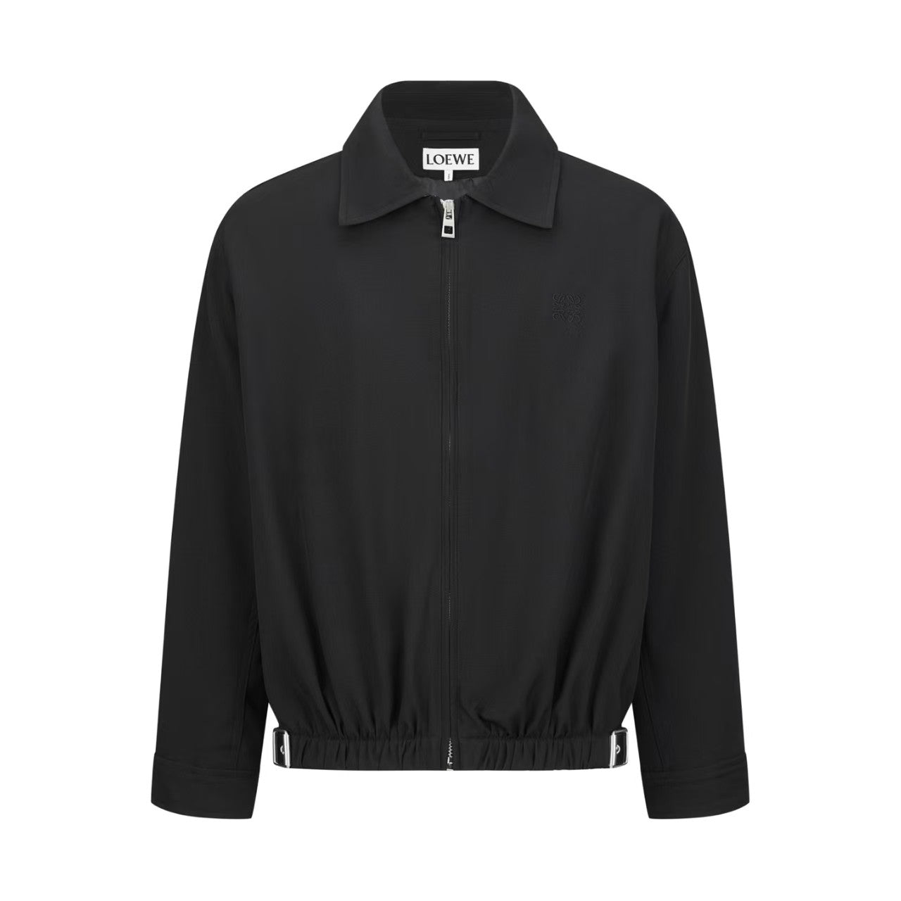 26 New Leather Label Elastic Waist Work Jacket
