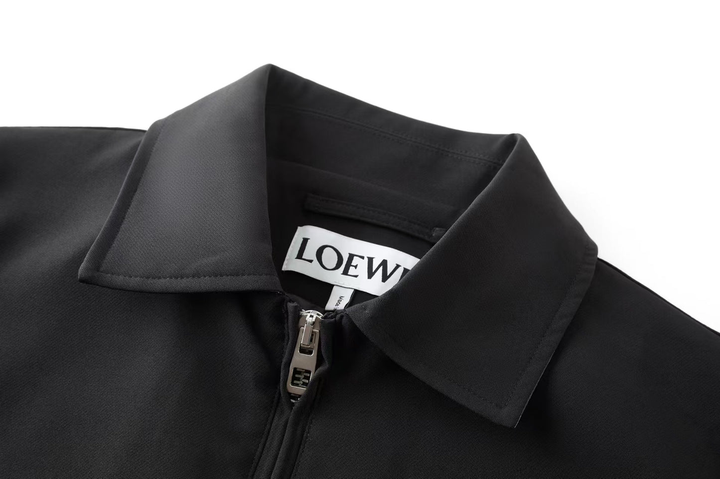 26 New Leather Label Elastic Waist Work Jacket