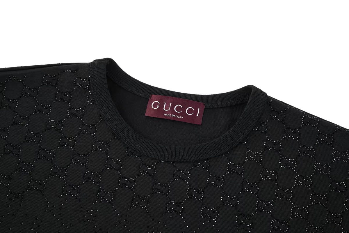 26 New Style Rhinestone Logo Short-Sleeve T-Shirt