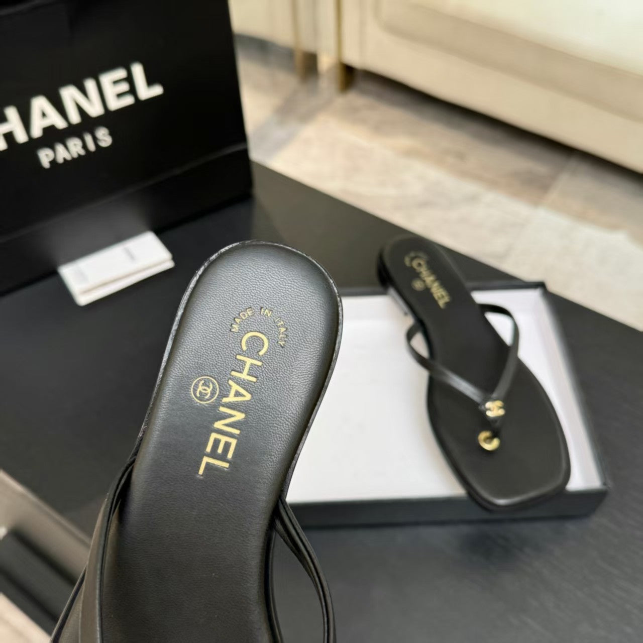 26 New Square Toe Flip-Flops