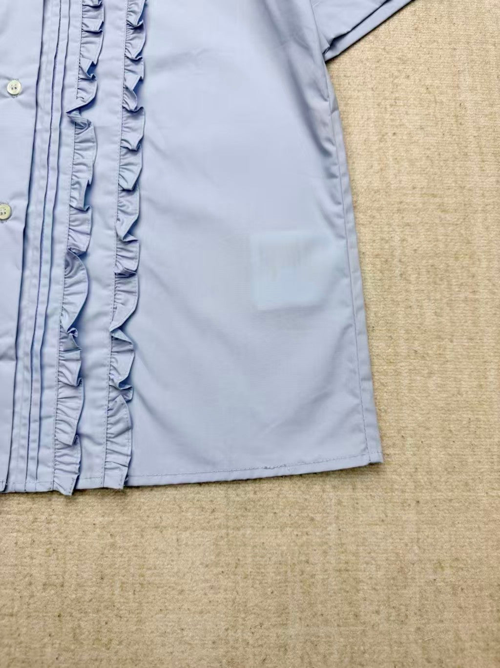 26FW New Ruffled Short-Sleeve Top