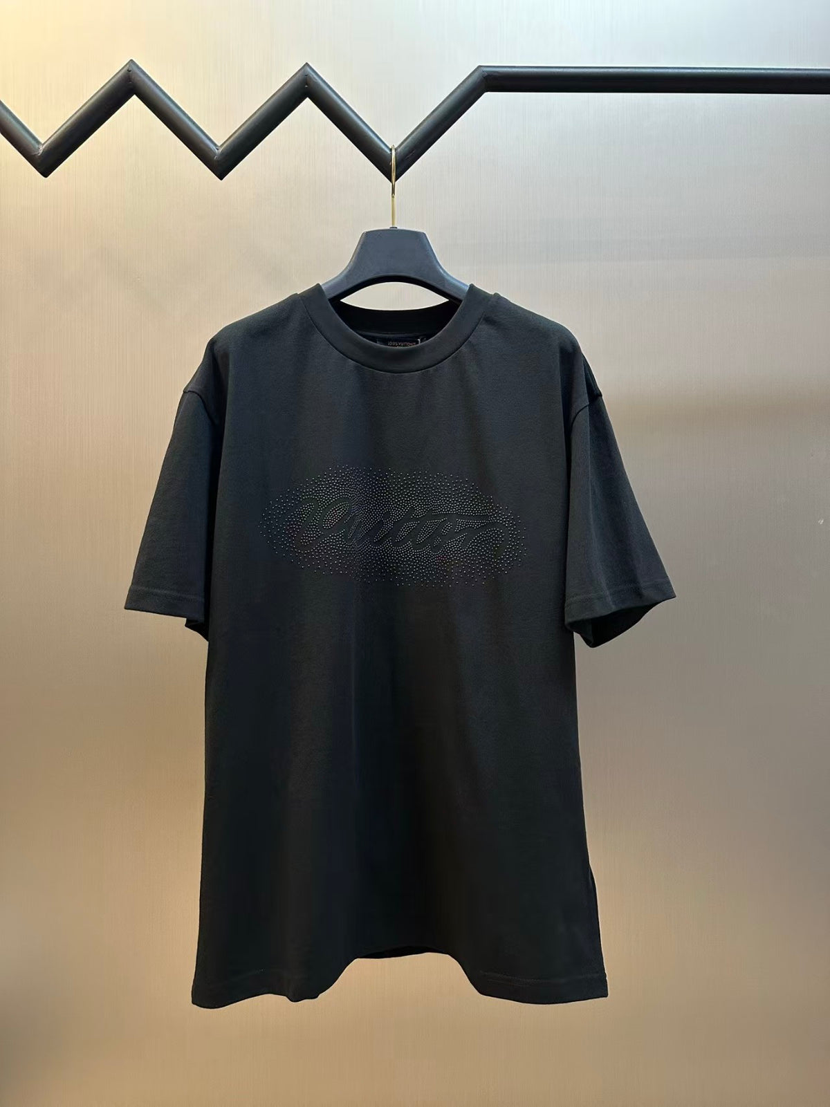 26FW New Steel Ball Embossed Crew Neck Short-Sleeve Tee